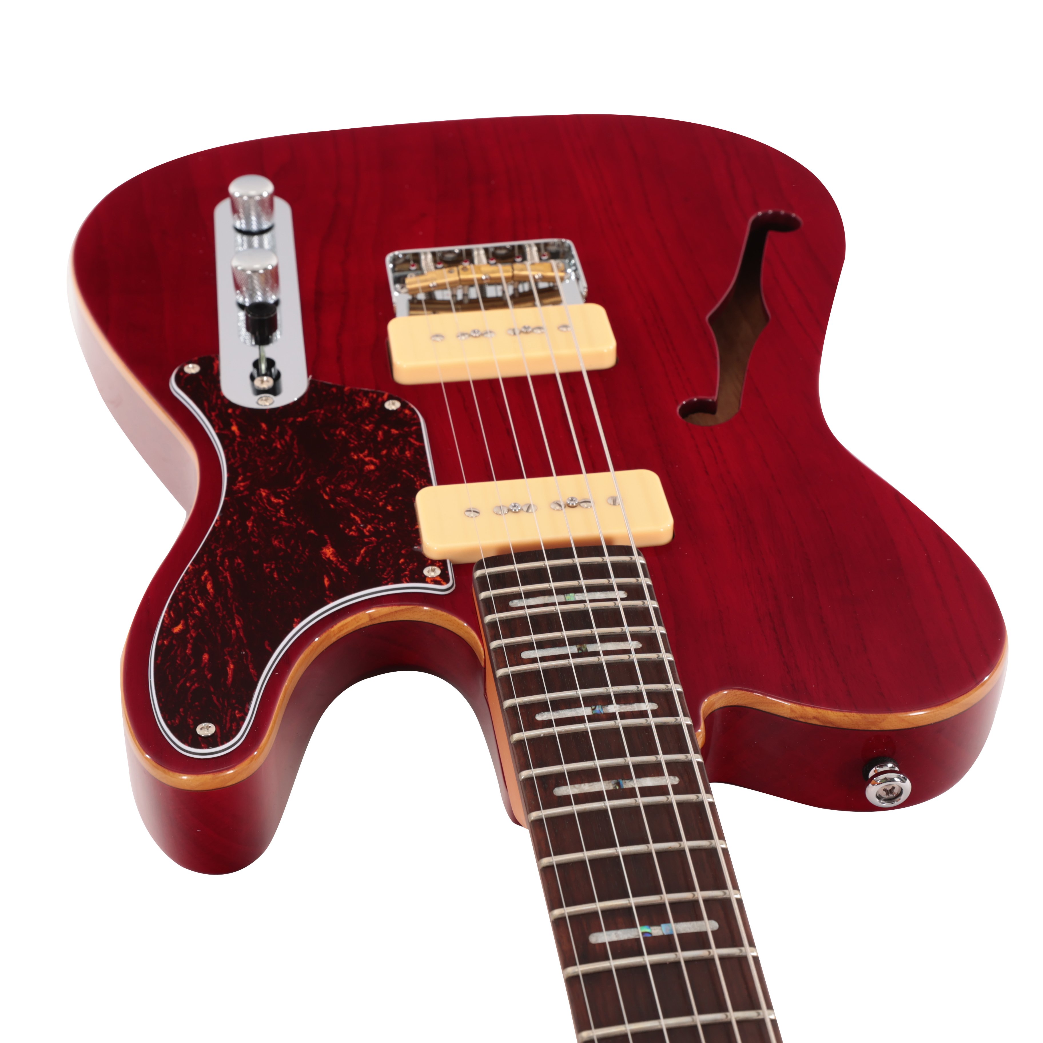 Sire Larry Carlton T7TM Electric Guitar in See Through Red